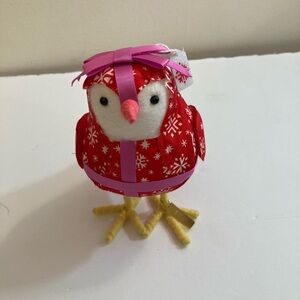 Target wondershop 2022 featherlight friends Bow fabric bird